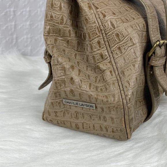Charlie Lapson Tan Handbag - Picture 2 of 4